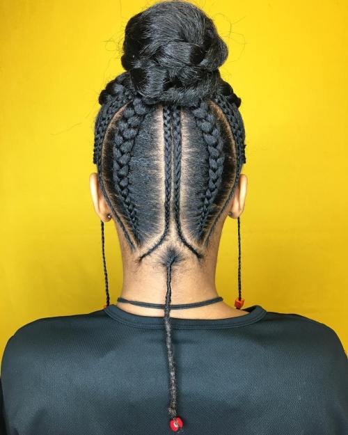 Creative Braided Updo