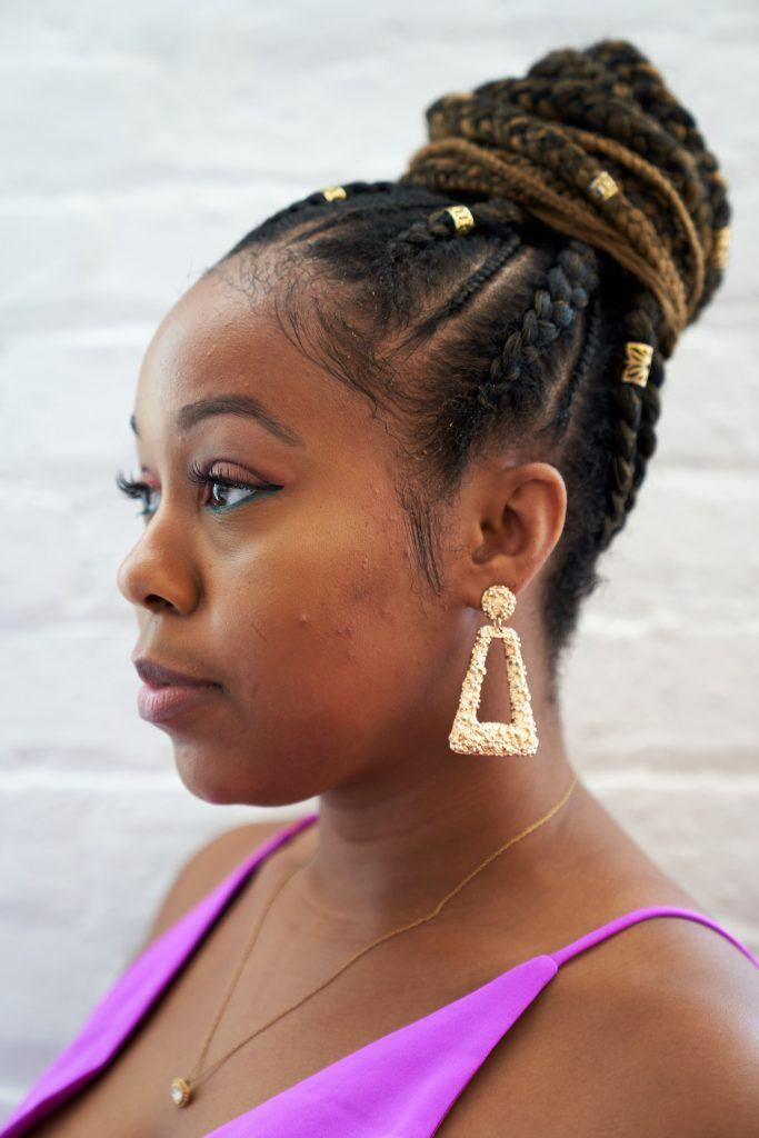 Cornrow Bun