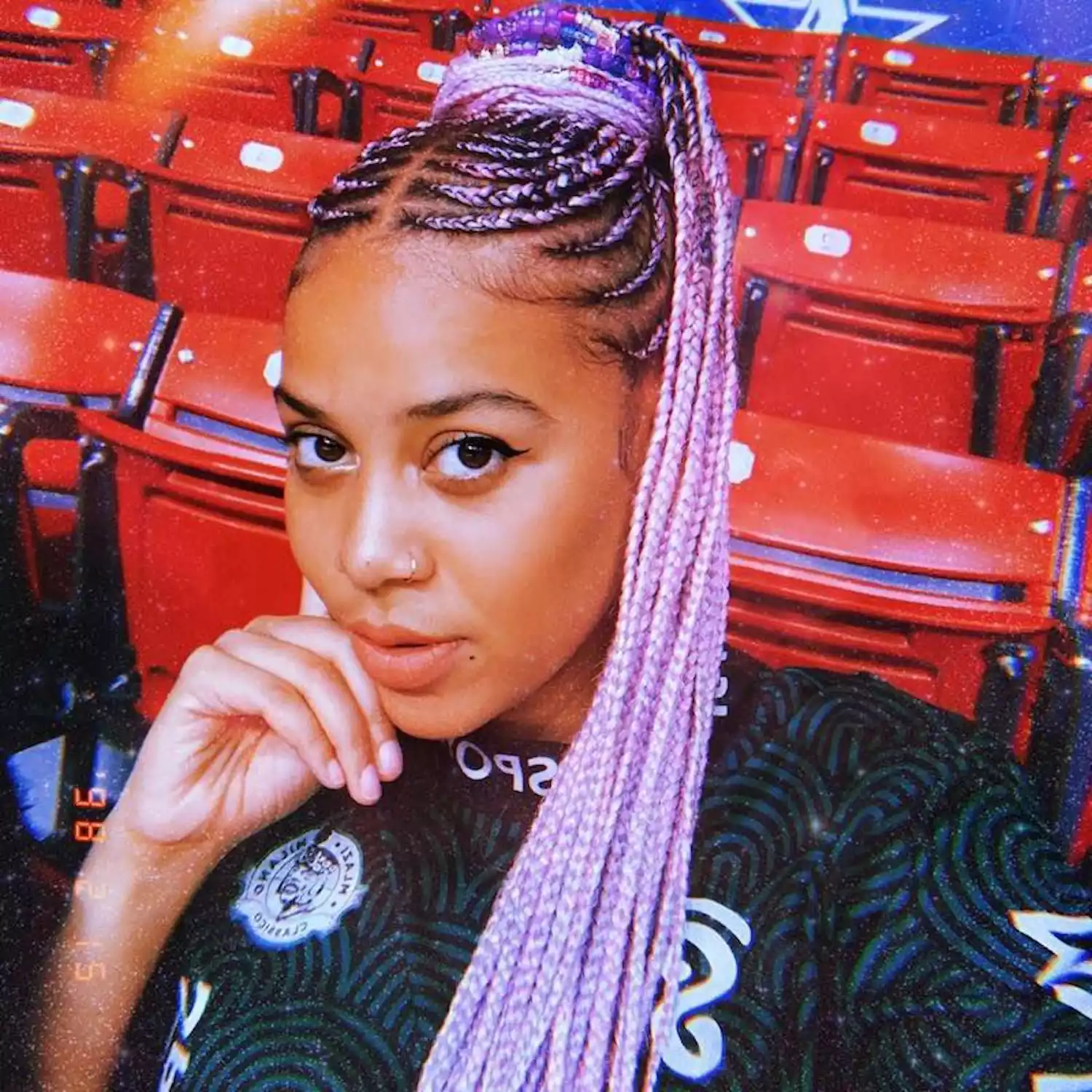 High Pink Ponytail